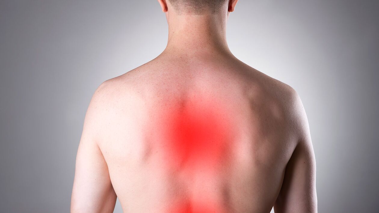 muguras sāpes osteohondrozes dēļ